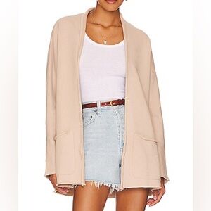 Frank & Eileen Beach cardigan in sand women’s size medium